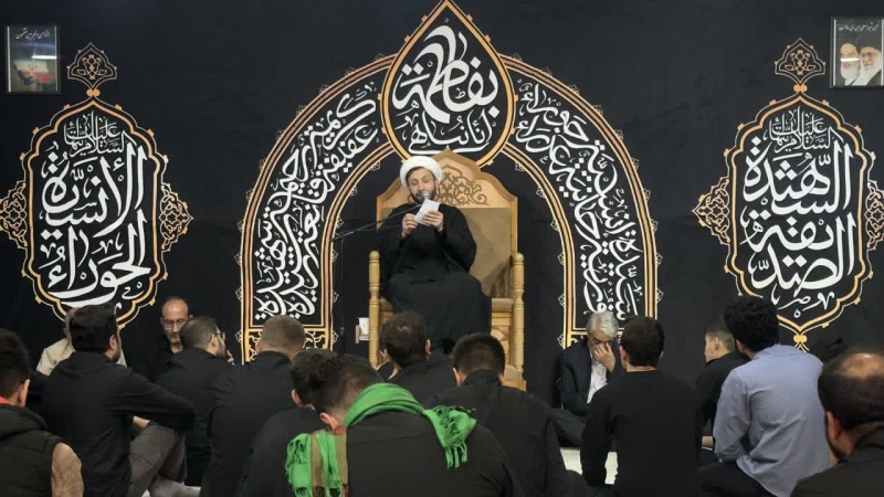 شب اول فاطمیه اول حاج امیر شهبازی