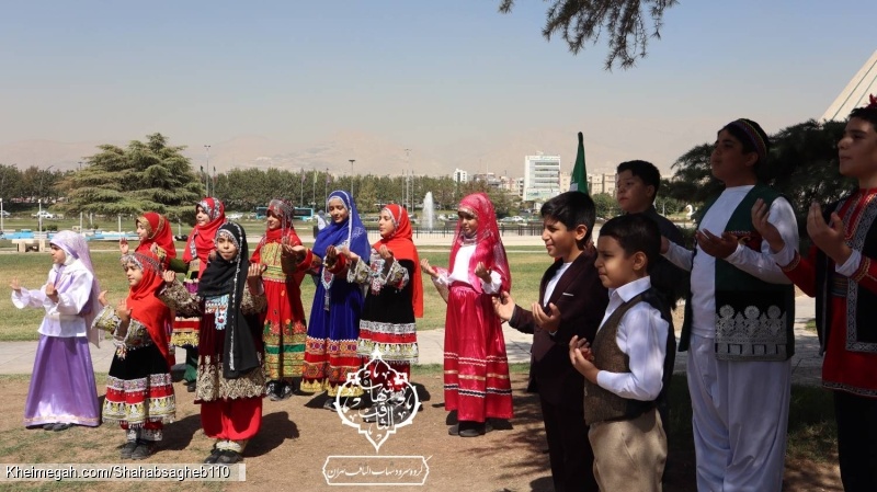 ضبط نماهنگ مهد عاشقان گروه سرود شهاب الثاقب