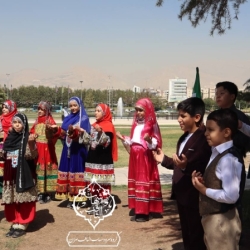 ضبط نماهنگ مهد عاشقان گروه سرود شهاب الثاقب