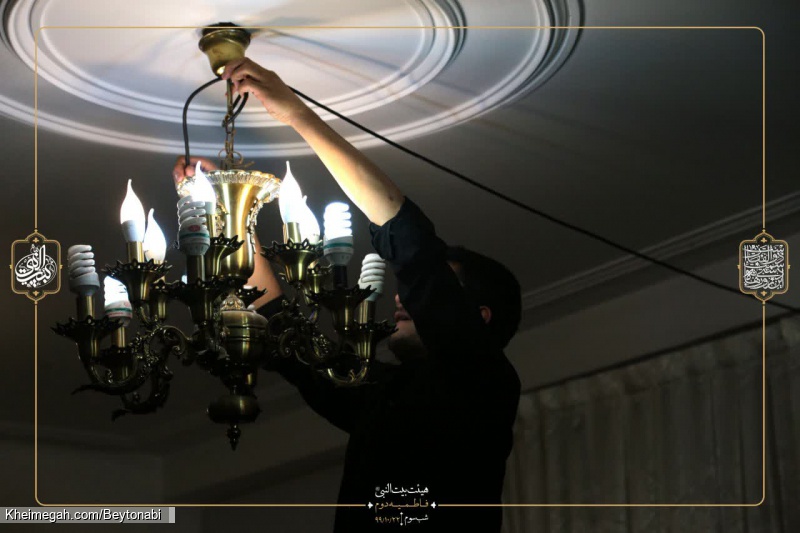 گزارش تصویری شب سوم فاطمیه دوم - هیئت بیت النبی ص