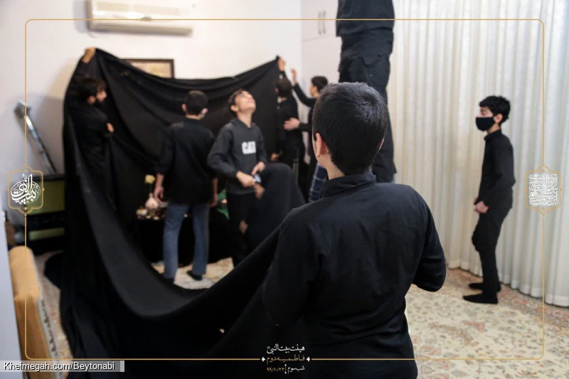 گزارش تصویری شب سوم فاطمیه دوم - هیئت بیت النبی ص