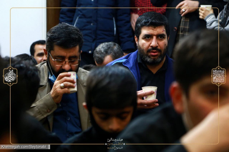 گزارش تصویری شب سوم فاطمیه دوم - هیئت بیت النبی ص