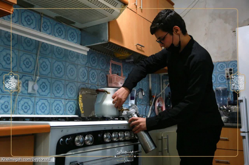 گزارش تصویری شب چهارم فاطمیه دوم - هیئت بیت النبی ص