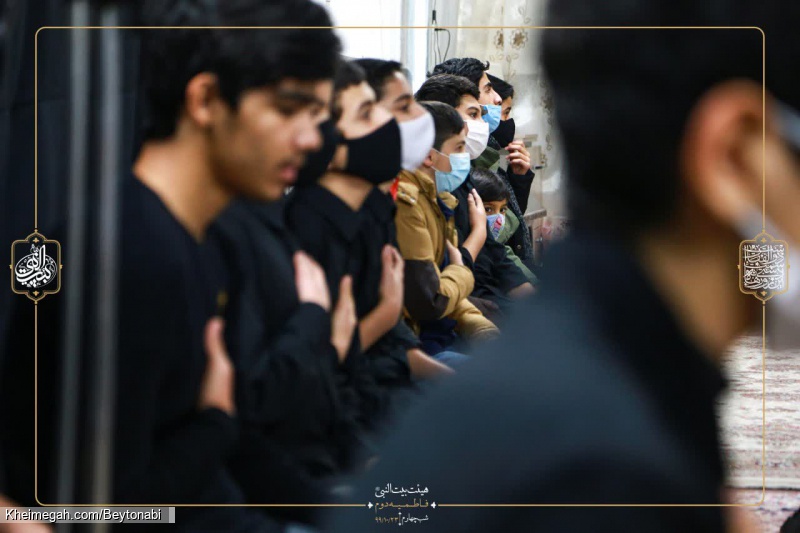 گزارش تصویری شب چهارم فاطمیه دوم - هیئت بیت النبی ص