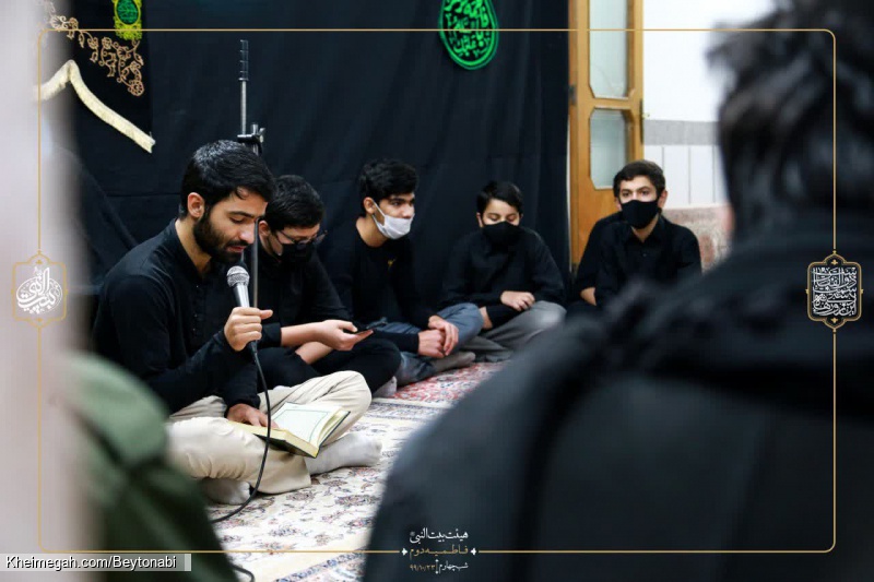 گزارش تصویری شب چهارم فاطمیه دوم - هیئت بیت النبی ص