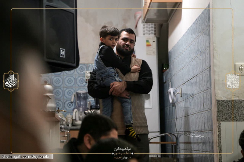 گزارش تصویری شب چهارم فاطمیه دوم - هیئت بیت النبی ص