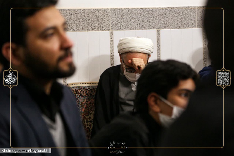 گزارش تصویری شب چهارم فاطمیه دوم - هیئت بیت النبی ص