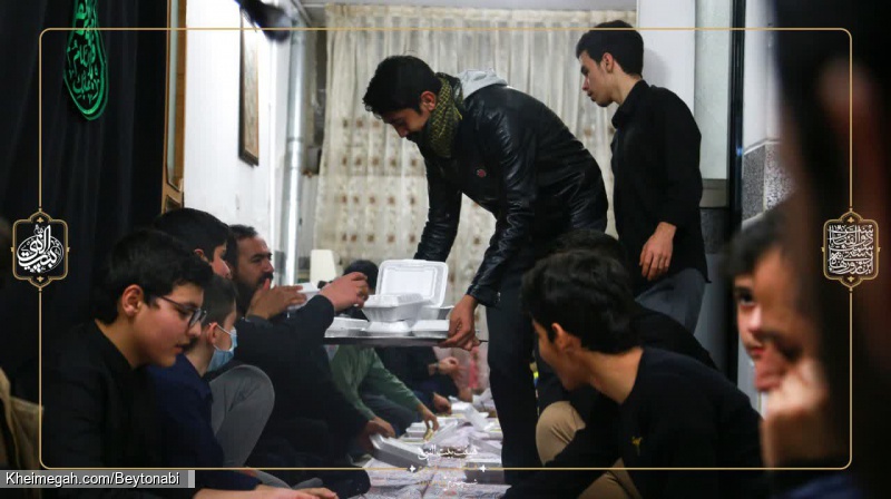 گزارش تصویری شب چهارم فاطمیه دوم - هیئت بیت النبی ص