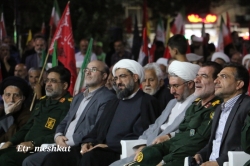 تجمع همدان رهبر انقلاب چهلم