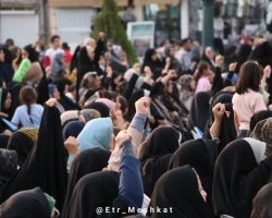 جشن آغاز امامت امام زمان و بیعت در میدان امام خمینی همدان