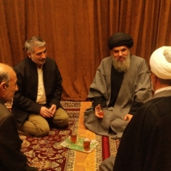 آرامش پس از منبر دکتر سید احمد رضا اخروی الحسنی