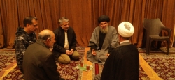 آرامش پس از منبر دکتر سید احمد رضا اخروی الحسنی