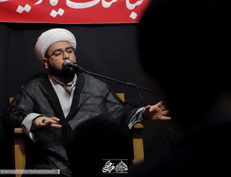 گزارش تصویری سخرانی حجت الاسلام الله دادیان