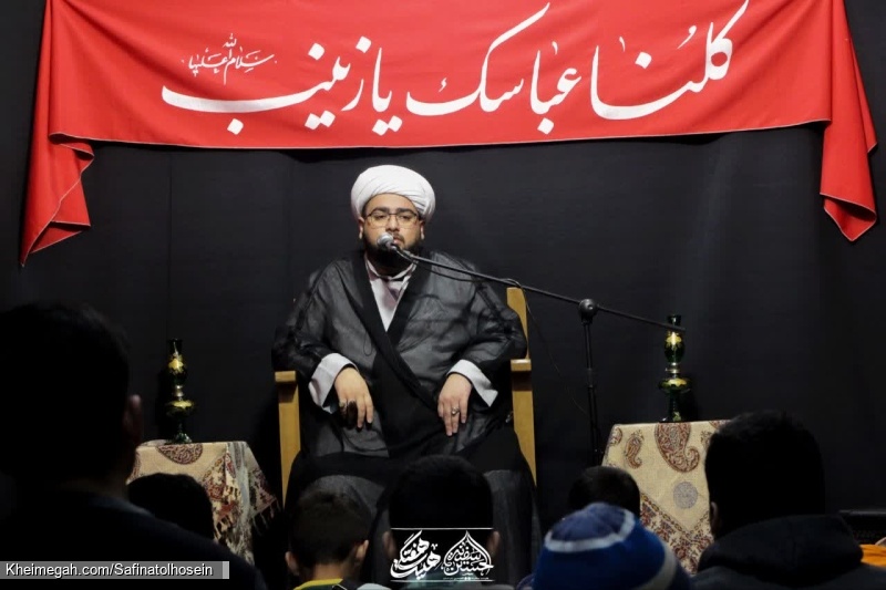 گزارش تصویری سخرانی حجت الاسلام الله دادیان