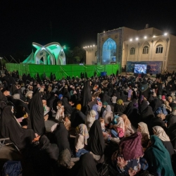 تصویر مراسم جشن شب ولادت امام رضا (ع) پنجشنبه 18 اردیبهشت 1404 کربلایی حسین طاهری