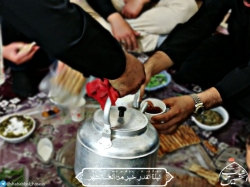 سفره افطارروز شهادت