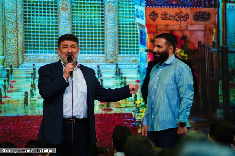 مراسم جشن شب ولادت امام رضا (ع) 18 اردیبهشت 1404 کربلایی محمدحسین حدادیان - هیئت رزمندگان غرب تهران
