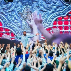 مراسم جشن شب ولادت امام رضا (ع) 18 اردیبهشت 1404 کربلایی محمد حسین حدادیان - هیئت رزمندگان غرب تهران