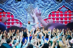 مراسم جشن شب ولادت امام رضا (ع) 18 اردیبهشت 1404 کربلایی محمد حسین حدادیان - هیئت رزمندگان غرب تهران