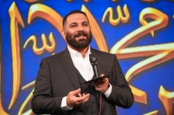تصویر مراسم جشن ولادت پیامبر اکرم حضرت محمد (ص) و امام جعفر صادق (ع) 1405 کربلایی محمدحسین حدادیان