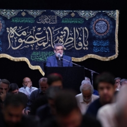 تصویر مراسم عزاداری روز شهادت حضرت فاطمه معصومه (س) 31 شهریور 1405 حاج مهدی سماواتی - حسینیه حق شناس