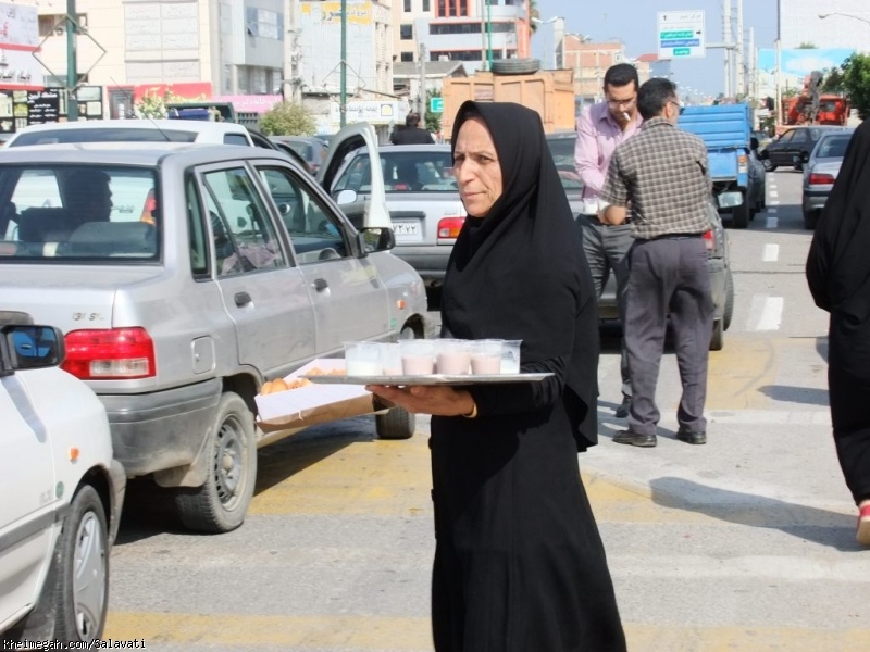 ایستگاه صلواتی در شهر بابلسر