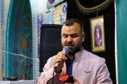 مدح خوانی کربلایی محمد زمانی