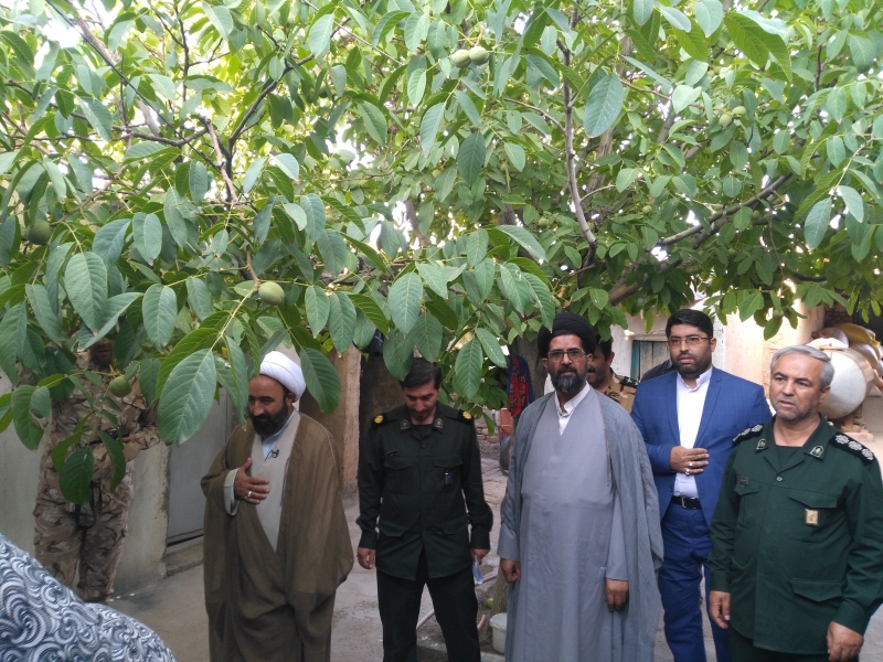 منزل پدری شهید ولی الله خمسه ای