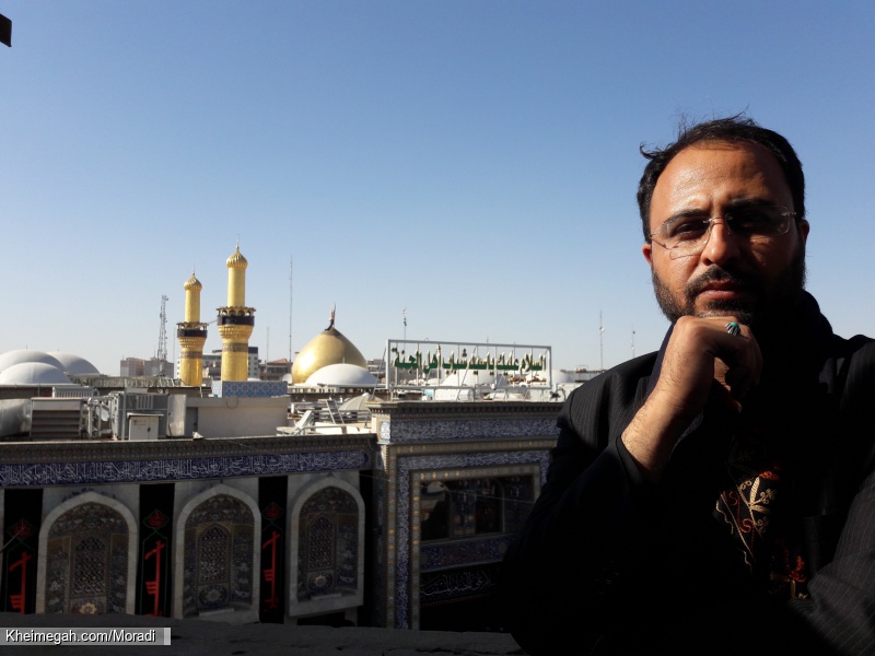 حاج محسن مرادی در کربلای معلی اربعین