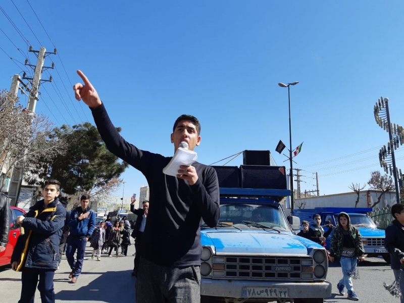 مداح نو جوان با صدایی گرم و زیبا کربلایی سید محمد حسن ال اقا