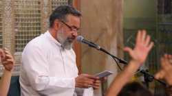 تصویر مراسم جشن شب ولادت امام رضا (ع) 18 اردیبهشت 1404 حاج محمود کریمی - هیات رایه العباس چیذر