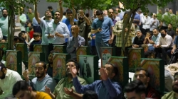 تصویر مراسم جشن شب ولادت امام رضا (ع) 18 اردیبهشت 1404 حاج محمود کریمی - هیات رایت العباس چیذر