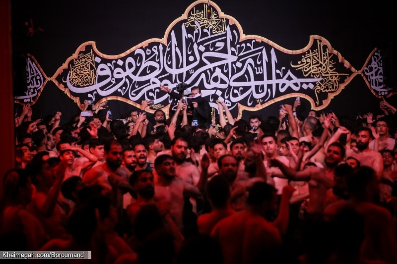 تصویر مراسم عزاداری شهادت امام رضا (ع) 1404 کربلایی امیر برومند - هیئت بهشت عشاق الرضا تهران