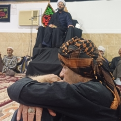 سخنرانی شب هفتم محرم  توسط حجت السلام رضایی در حسینیه بزرگ روستای گورزانگ میناب