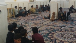 برگزاری مراسم دهه دوم فاطمیه در روستای گورزانگ  مسجد جامع افضل