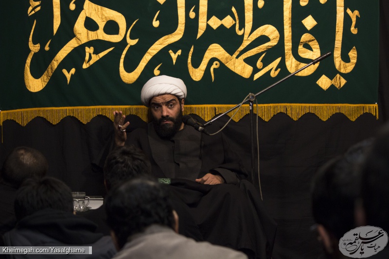 حجت الاسلام صمدی  _  حاج مرتضی بختیاری  _  هیات یاس علقمه سلام الله علیها