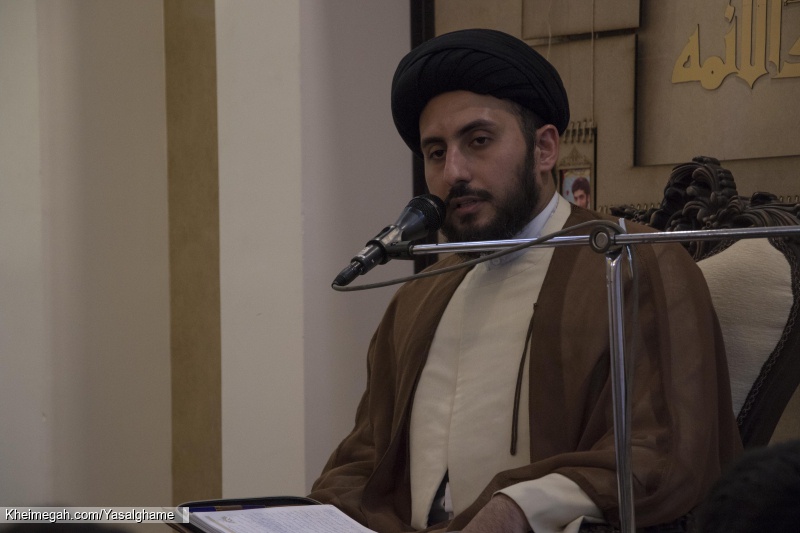 حجت الاسلام سیدمهدی سید صالحی  _  حاج محمد گرمابدری  _  مهدی چگینی  _ هیات یاس علقمه سلام الله علیها