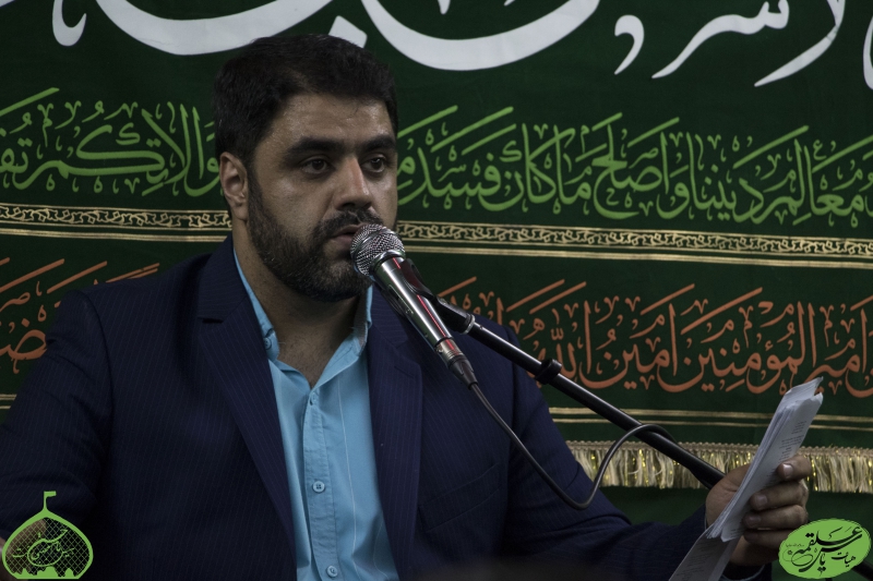 حاج مصطفی شیخی  _  کربلایی سید یاسرموسوی  _  کربلایی سید علی قادری  _ کربلایی امیرحسین هراتی
