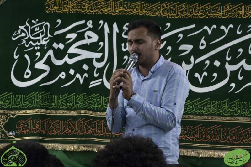 حاج مصطفی شیخی  _  کربلایی سید یاسرموسوی  _  کربلایی سید علی قادری  _ کربلایی امیرحسین هراتی