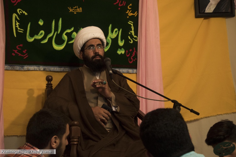 حجت الاسلام اکبری  _  حاج محمد گرمابدری  _  هیات یاس علقمه سلام الله علیها