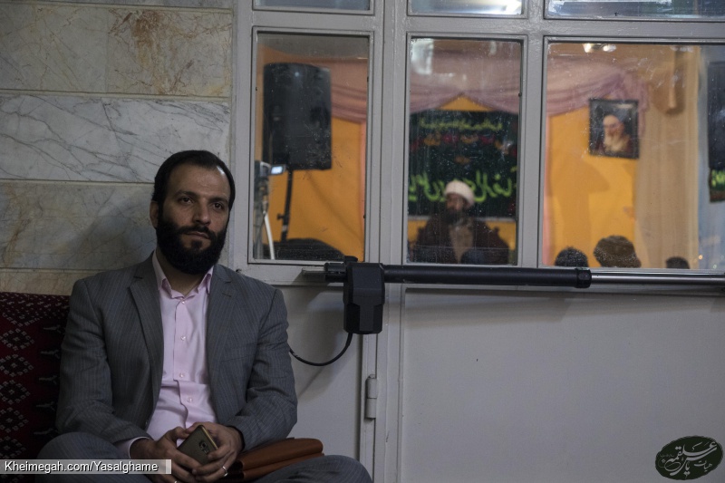 حجت الاسلام اکبری  _  حاج محمد گرمابدری  _  هیات یاس علقمه سلام الله علیها