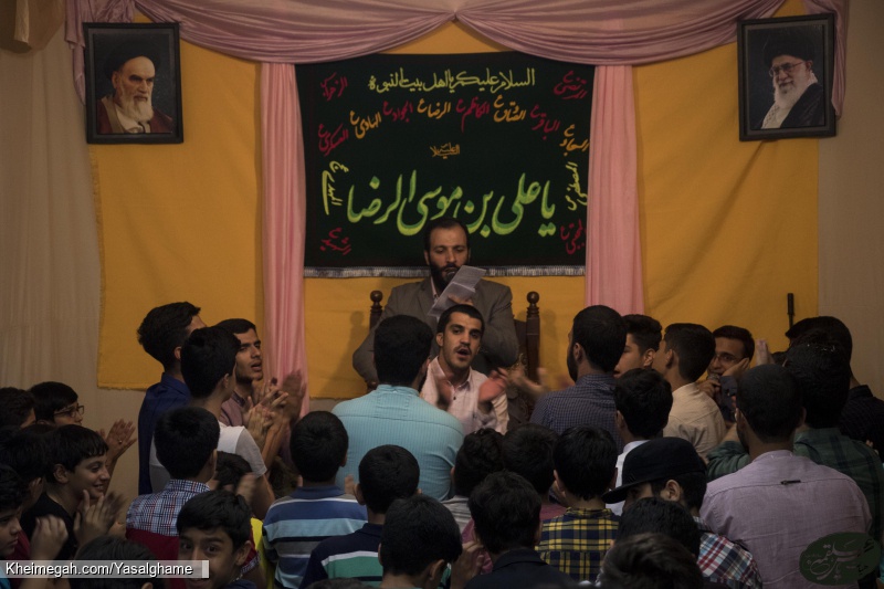 حجت الاسلام اکبری  _  حاج محمد گرمابدری  _  هیات یاس علقمه سلام الله علیها