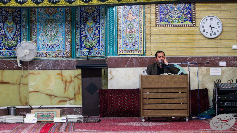 حجت الاسلام صمدی  _  کربلایی سید یاسر موسوی