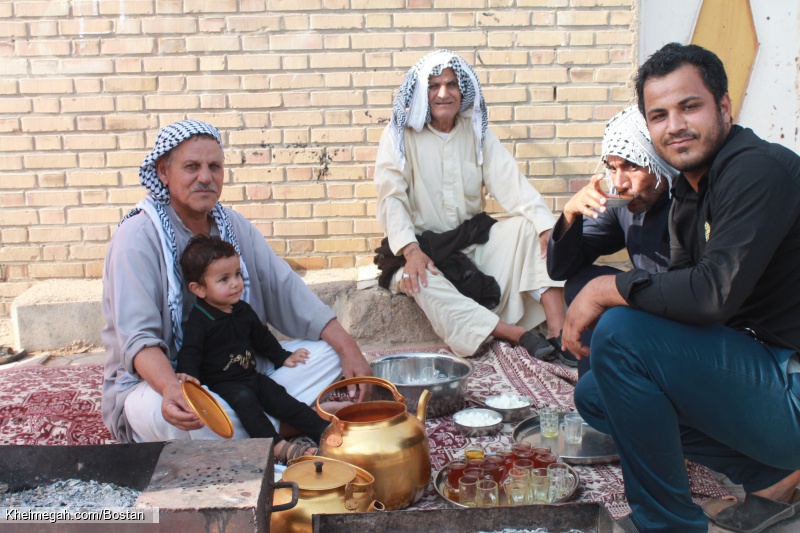 عزاداری اهالی بستان درروز هفتم محرم سال 1397