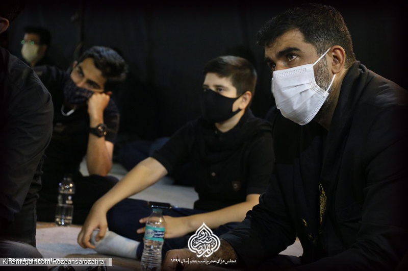 کرونا_ویروس هیات_مذهبی انصارالزهرا دهه_محرم فضای_باز محرم امام_حسین  شب پنجم