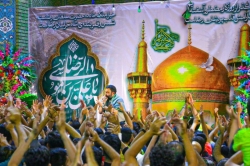 گزارش تصویری - جشن میلاد امام رضا علیه السلام - هیئت بین الحرمین طهران