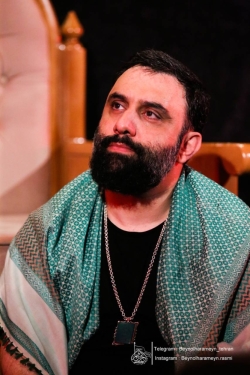 تصویر مراسم شب شهادت امام صادق (ع) 3 اردیبهشت 1404 کربلایی جواد مقدم - هیئت بین الحرمین طهران