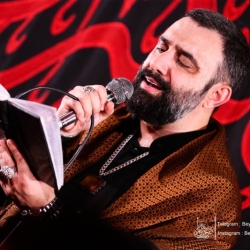 تصویر جلسه هیئت هفتگی 17 اردیبهشت 1404 کربلایی جواد مقدم - هیئت بین الحرمین طهران - مسجد امام حسین