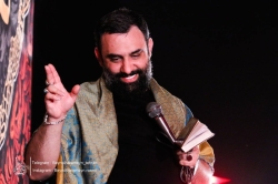 تصویر شب اول مراسم عزاداری مسلمیه 1404 کربلایی جواد مقدم - هیئت بین الحرمین طهران - مسجد فیروزآبادی