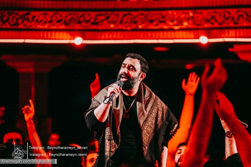 گزارش تصویری مراسم هیئت هفتگی 3 دی ماه 1404 کربلایی جواد مقدم - جلسه هفتگی هیئت بین الحرمین طهران
